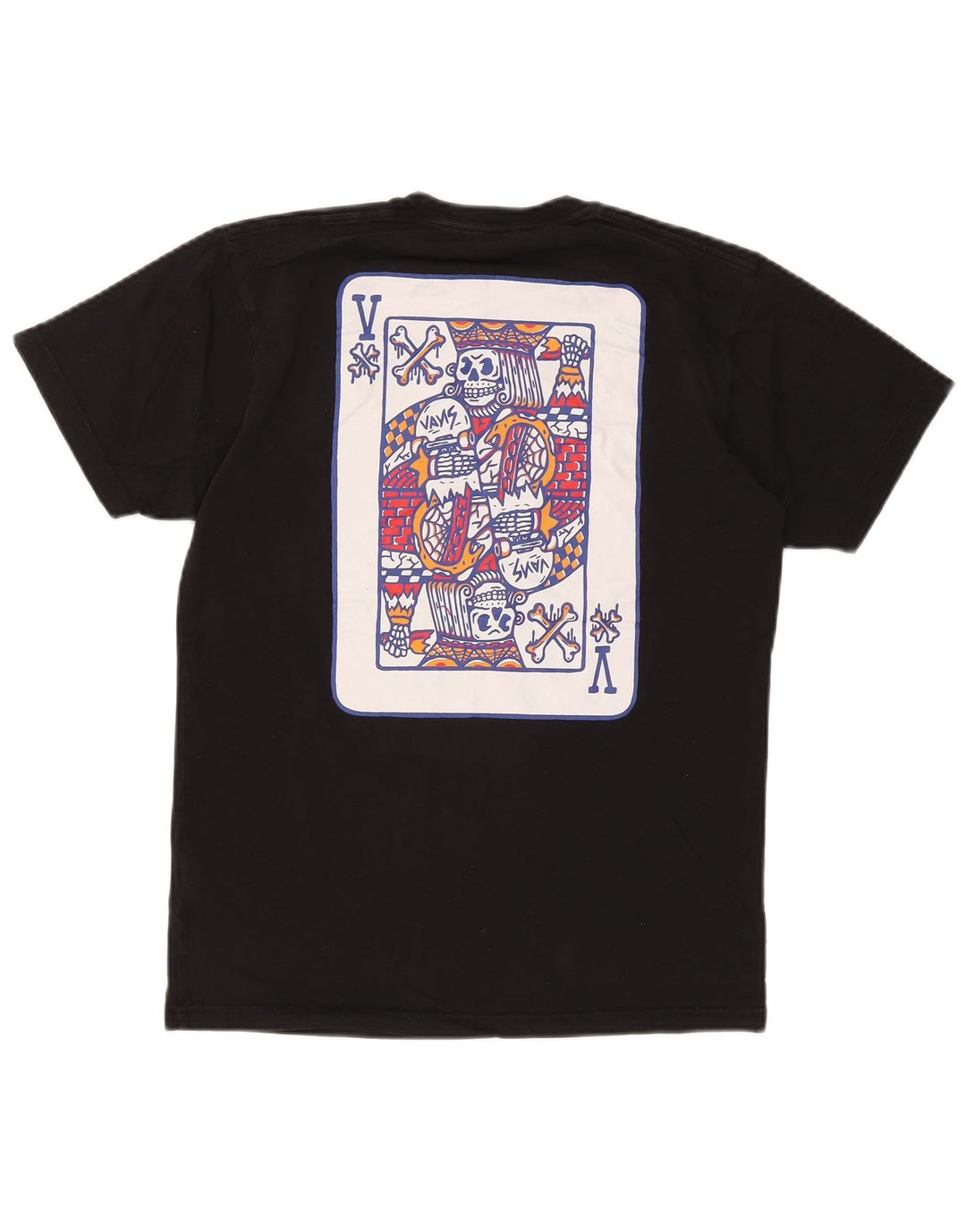Vans T-shirt graphique coupe classique pour homme en coton noir moyen
