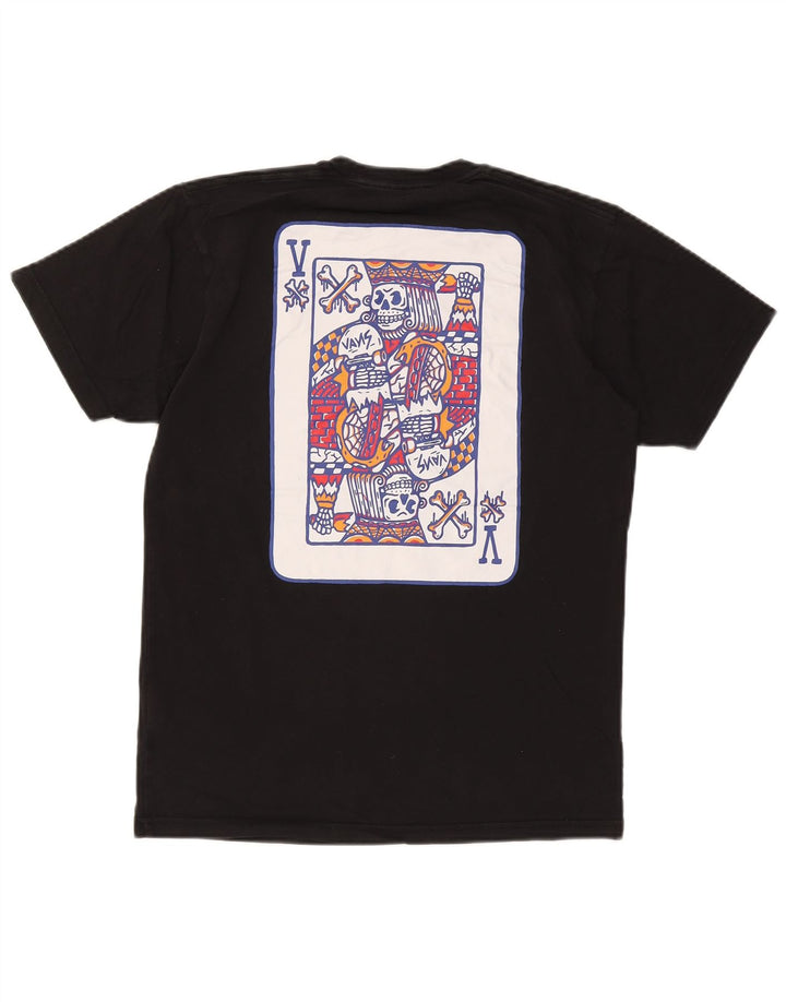 Vans T-shirt graphique coupe classique pour homme en coton noir moyen