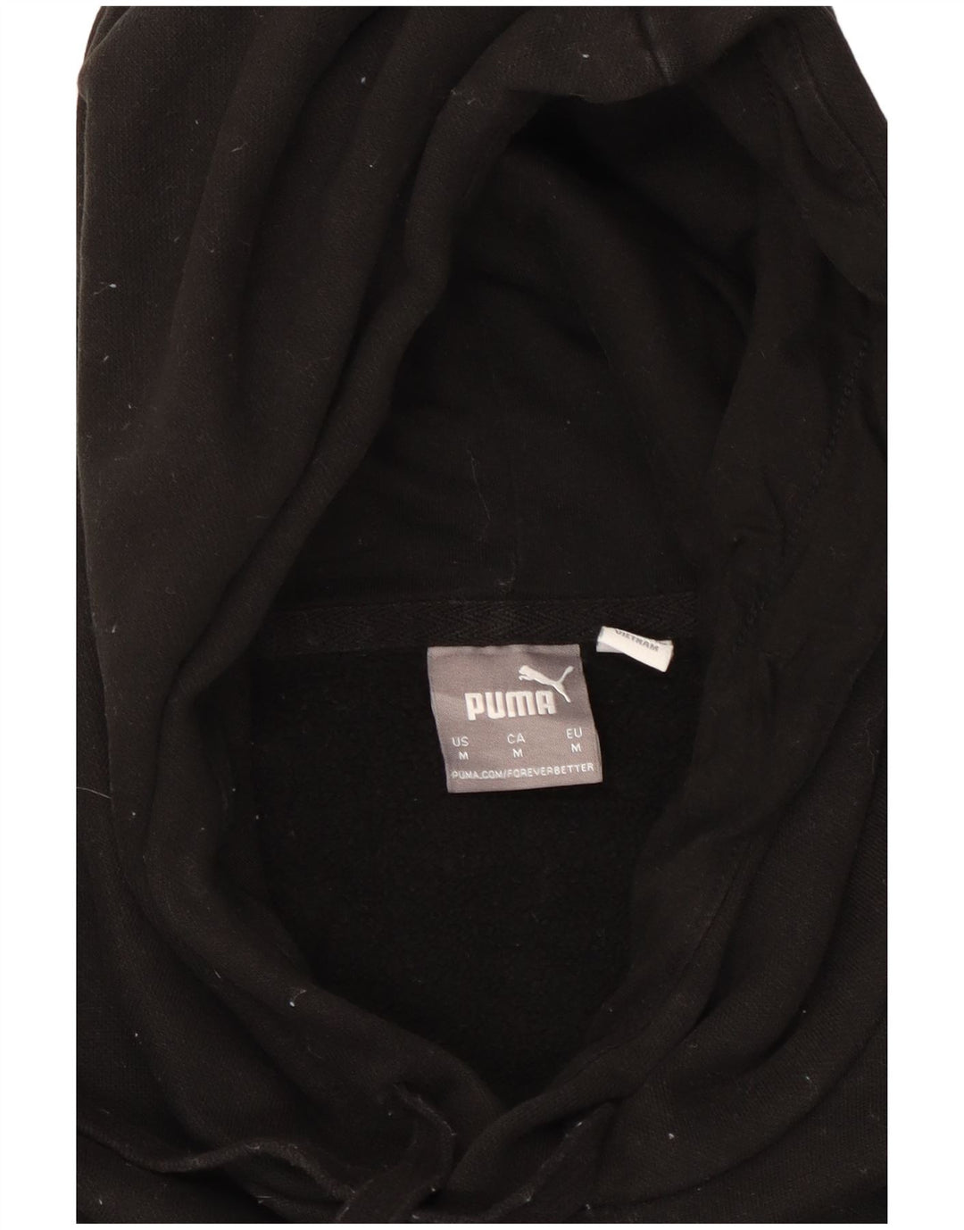 PUMA Sweat à Capuche Graphique Homme Noir Moyen Coton