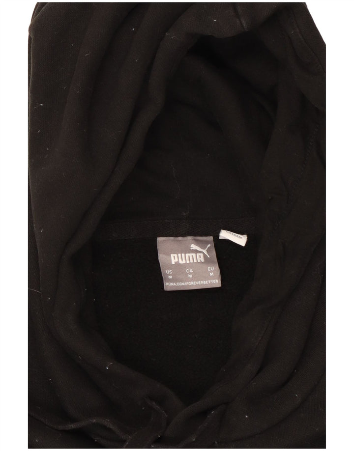 PUMA Sweat à Capuche Graphique Homme Noir Moyen Coton