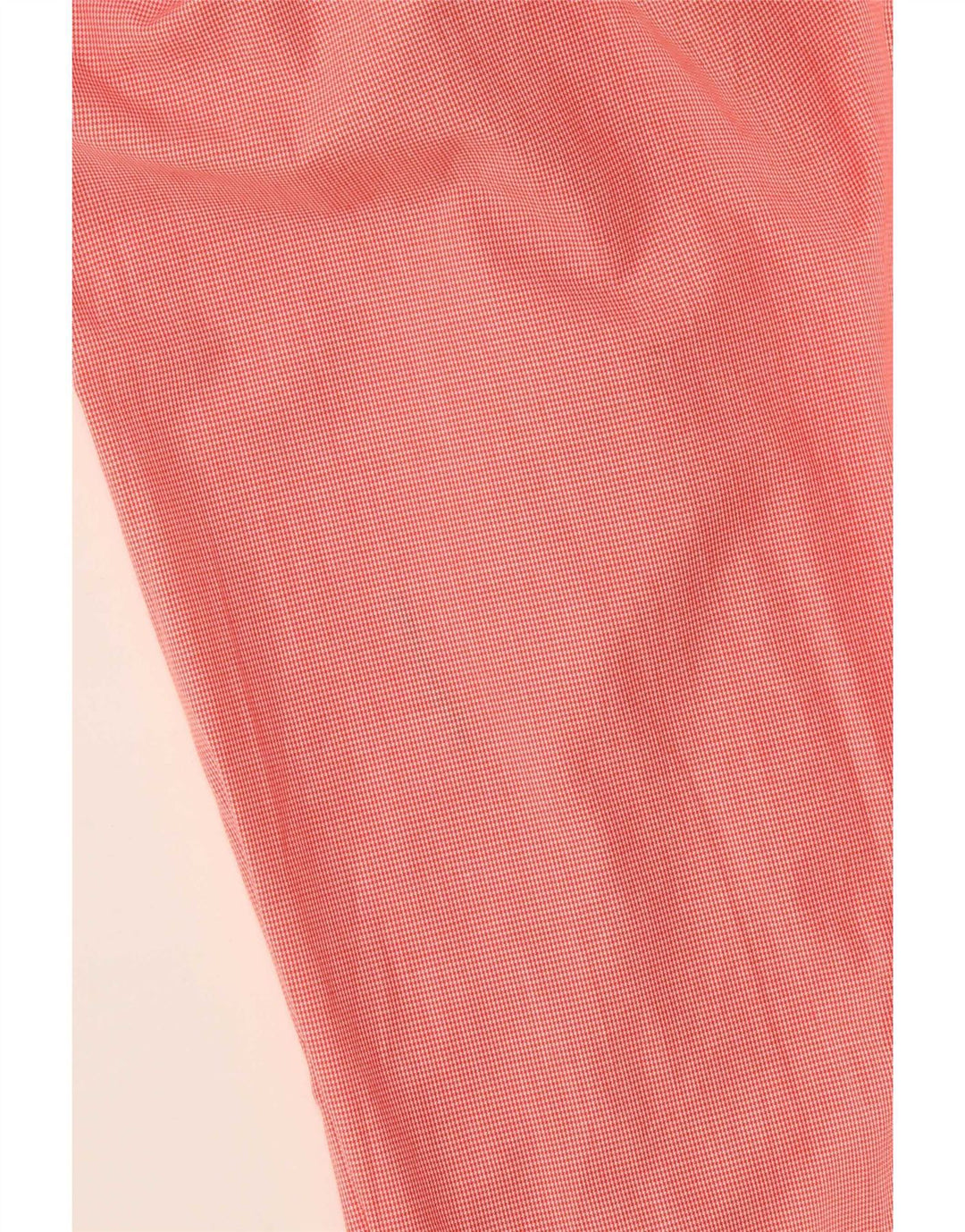 Chaps Chemise coupe classique pour homme Taille 18 2XL Pied de poule rose en coton
