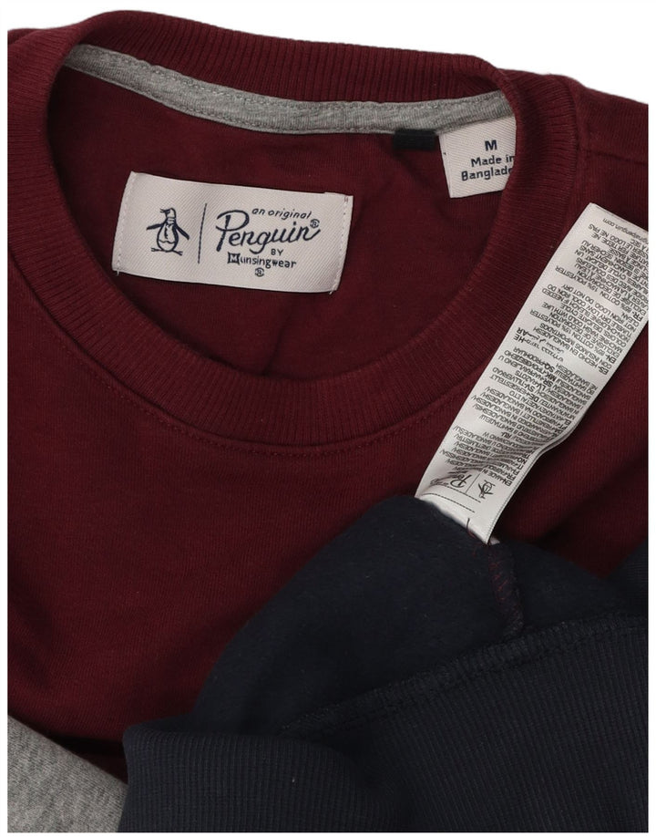 PENGUIN Sweat-Shirt Homme Multicolore Colorblock Coton Moyen