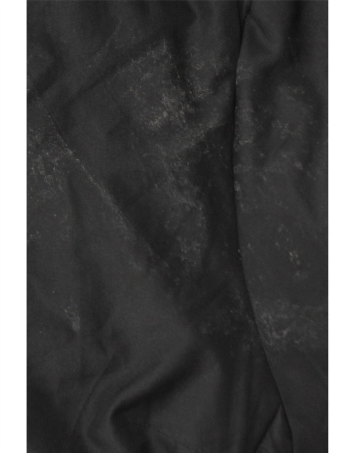SISLEY Veste matelassée pour femme UK 44 Medium Noir Polyester