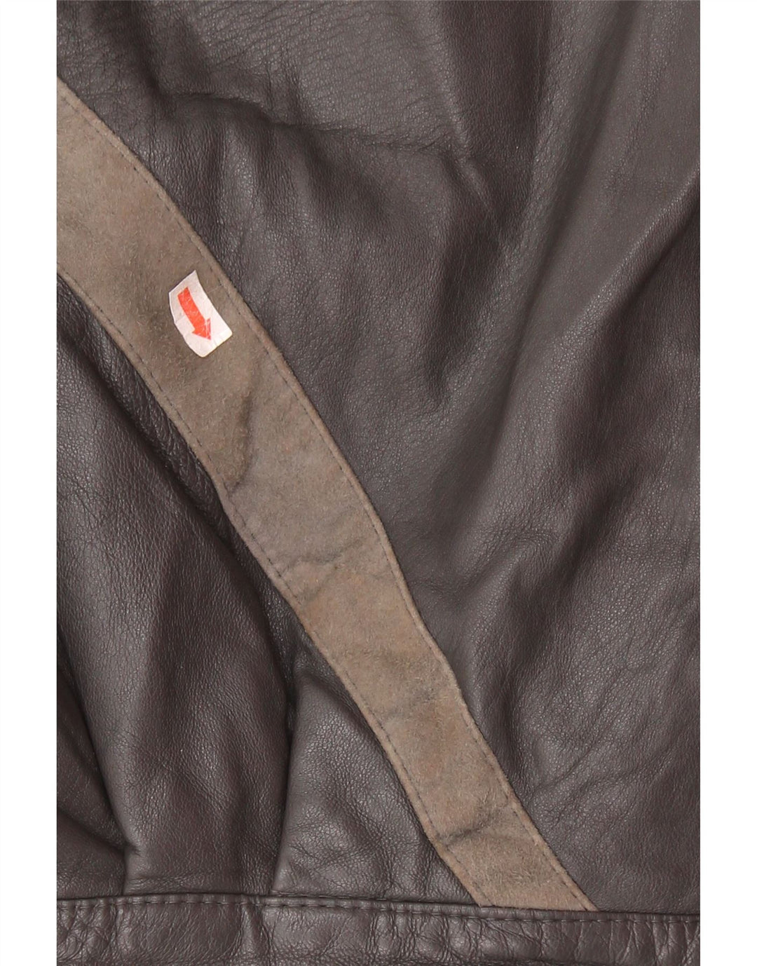 Lavorazione Artigiana Veste Femme IT 44 Cuir Colorblock Gris Moyen