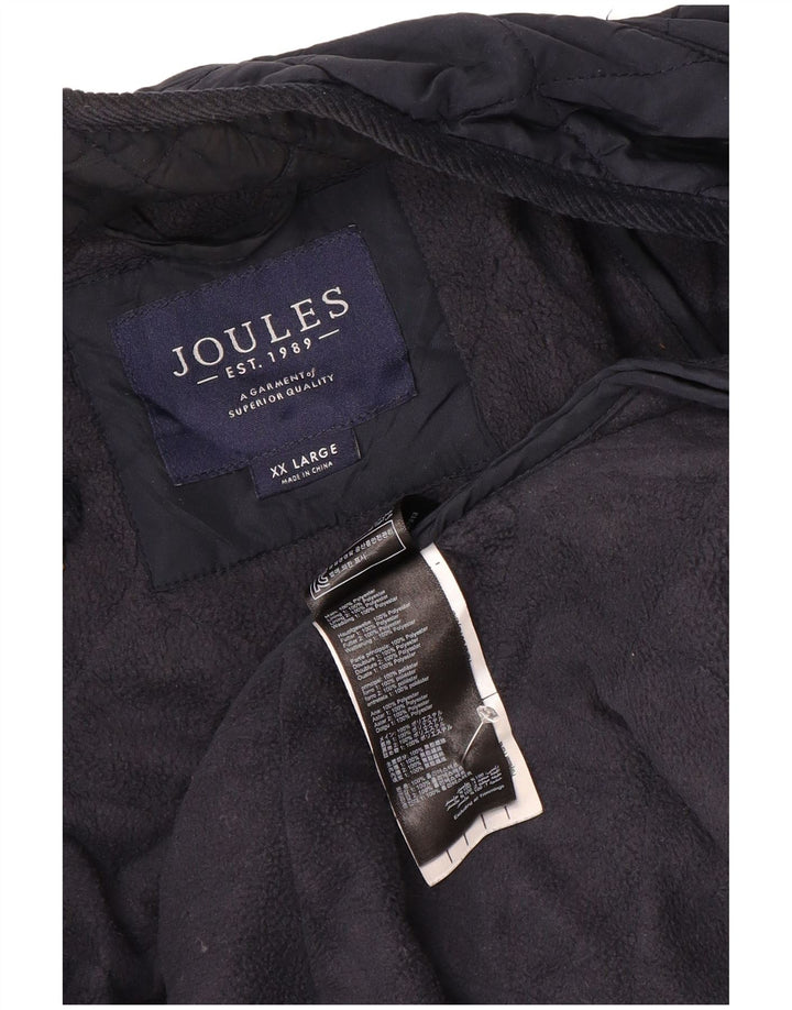 Joules Veste matelassée pour homme UK 44 2XL Bleu marine Polyester
