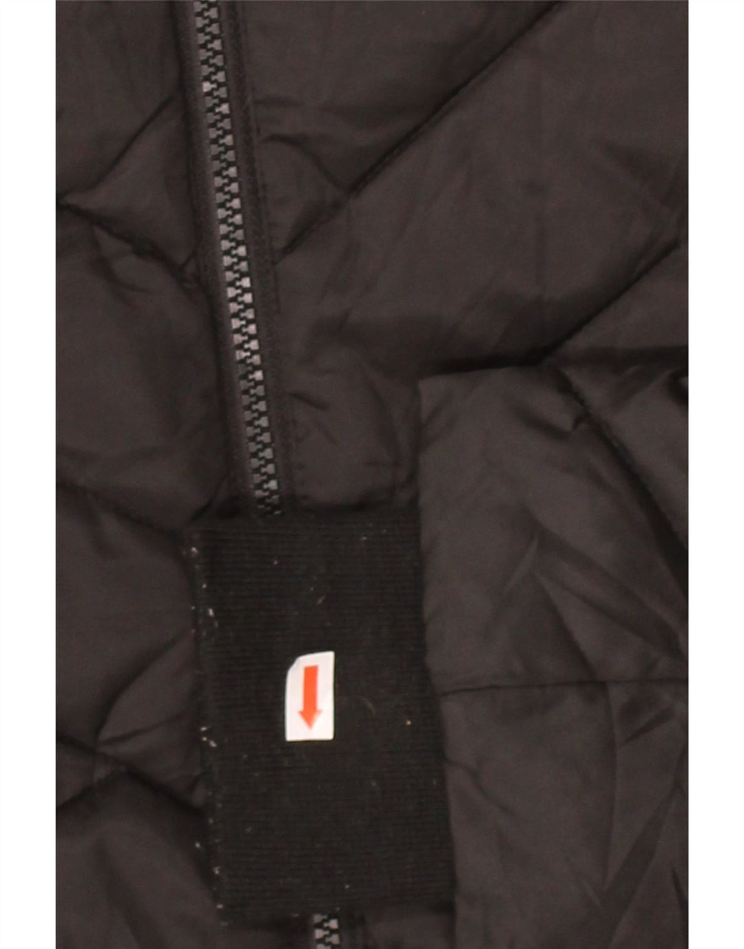 NAUTICA Womens Padded Jacket UK 16 Large Black Polyester