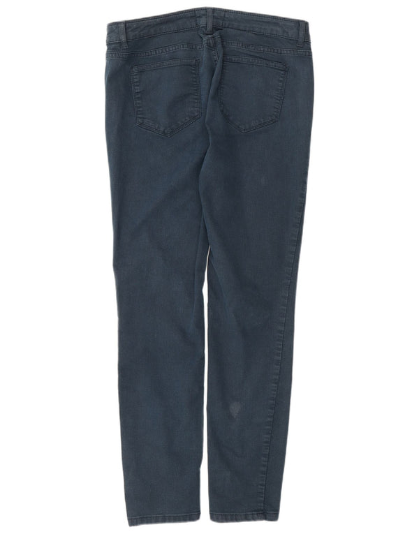 Fat Face Pantalon skinny décontracté pour femme UK 14 Medium W30 L28 Bleu marine