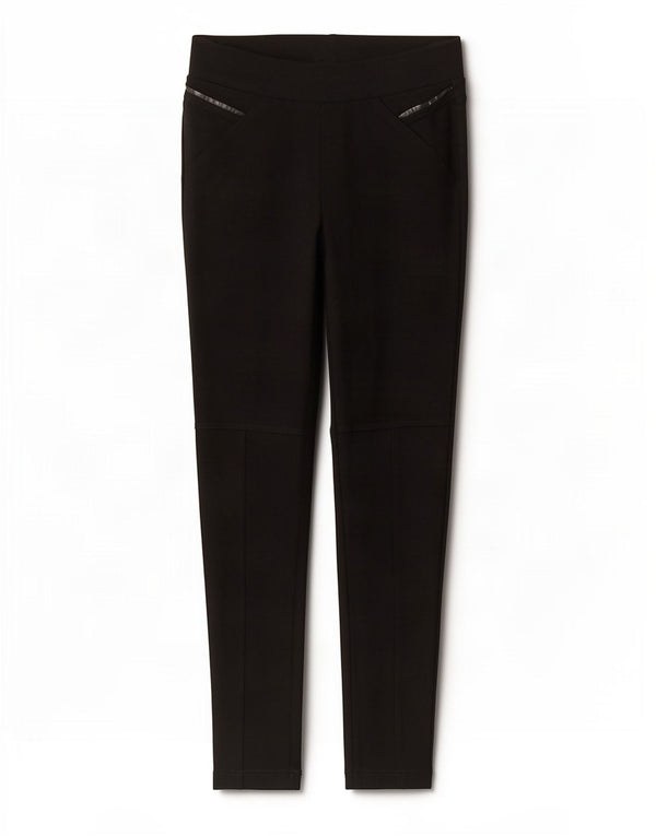 Zara Pantalon court skinny pour femme Medium W28 L24 Noir