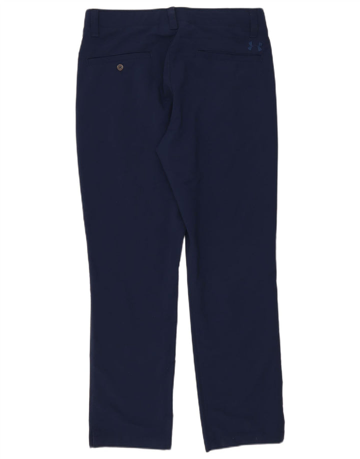 Under Armour Pantalon Chino Droit Homme W34 L30 Bleu Marine Polyester