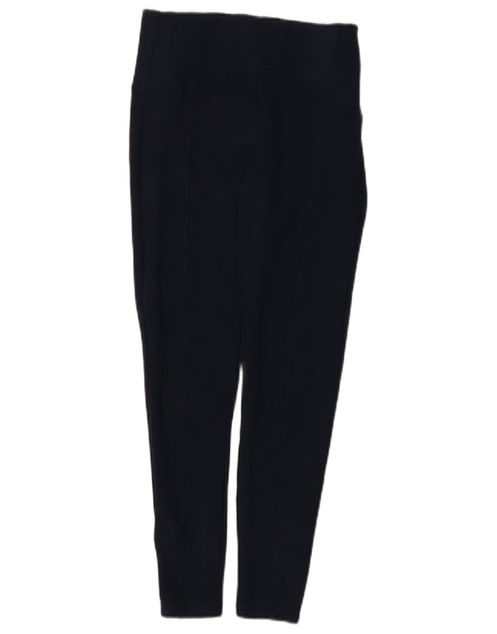 Marks & Spencer Leggings Femme UK 8 Small Bleu Marine Viscose