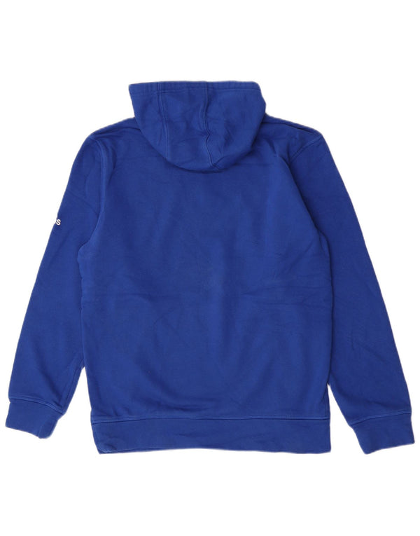 Adidas Pull à capuche graphique Wolverines Graphic pour homme, petit, bleu