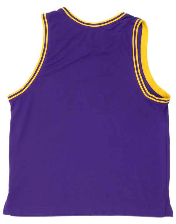 Nike Mens Los Angeles Lakers Graphic Débardeur XL Violet Polyester
