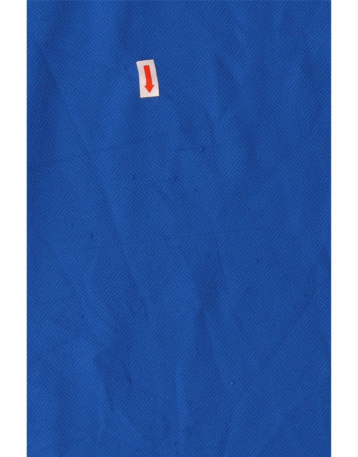 PUMA Polo graphique homme grand bleu color block polyester