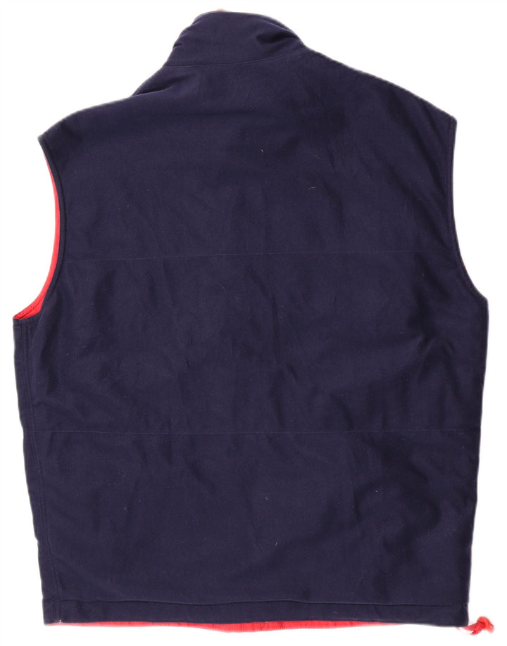 Chervo Gilet réversible pour homme UK 38 Rouge moyen Polyamide