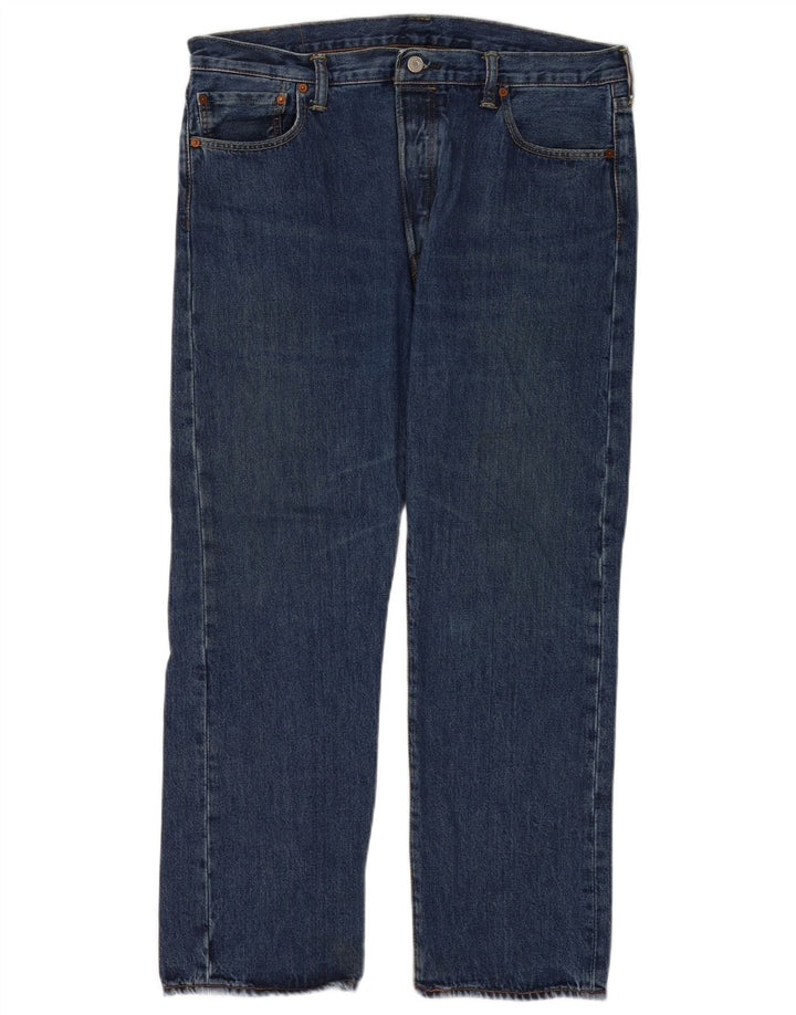 Levi's Jean Droit 501 Regular Fit Homme W36 L30 Bleu Coton