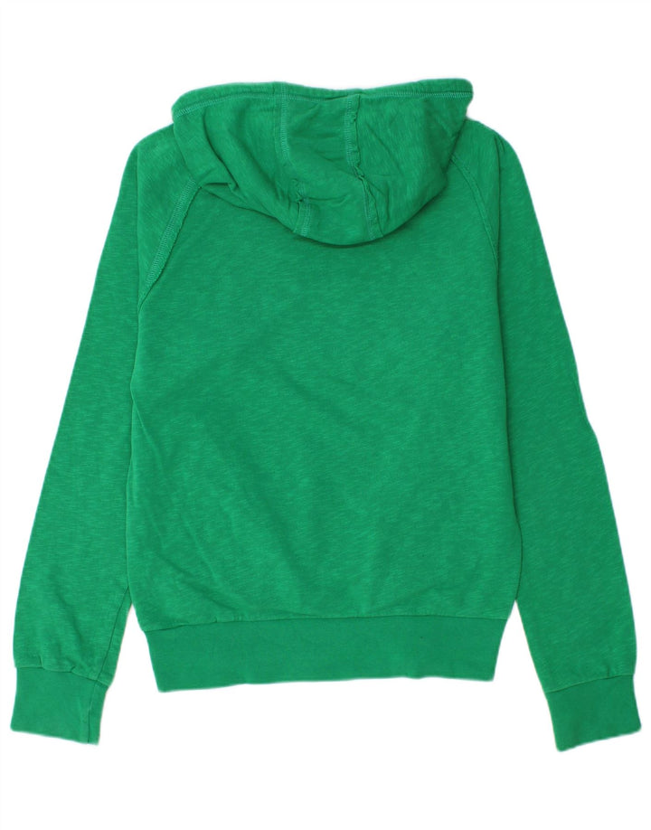 Errea Pull à capuche graphique pour homme en coton vert petit