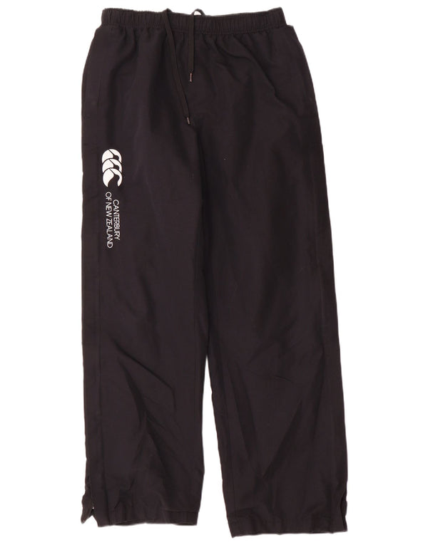 Canterbury Pantalon coupe-vent graphique pour femme UK 12 Medium Noir Polyester