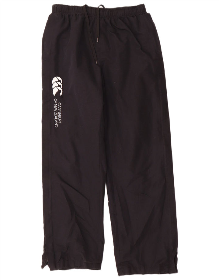 Canterbury Pantalon coupe-vent graphique pour femme UK 12 Medium Noir Polyester