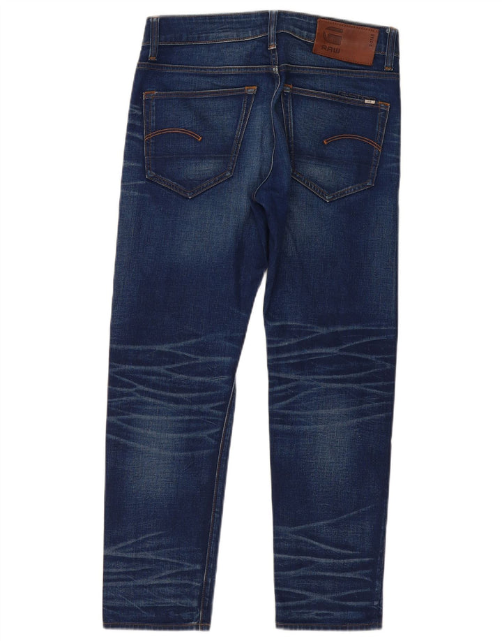 G-STAR Femme 3301 Jean Slim W28 L28 Bleu Coton