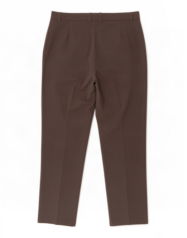 Marks & Spencer Pantalon droit décontracté pour femme UK 14 Large W34 L30 Gris