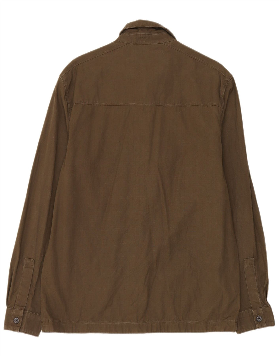 Lyle & Scott Chemise Homme Kaki Moyen Coton
