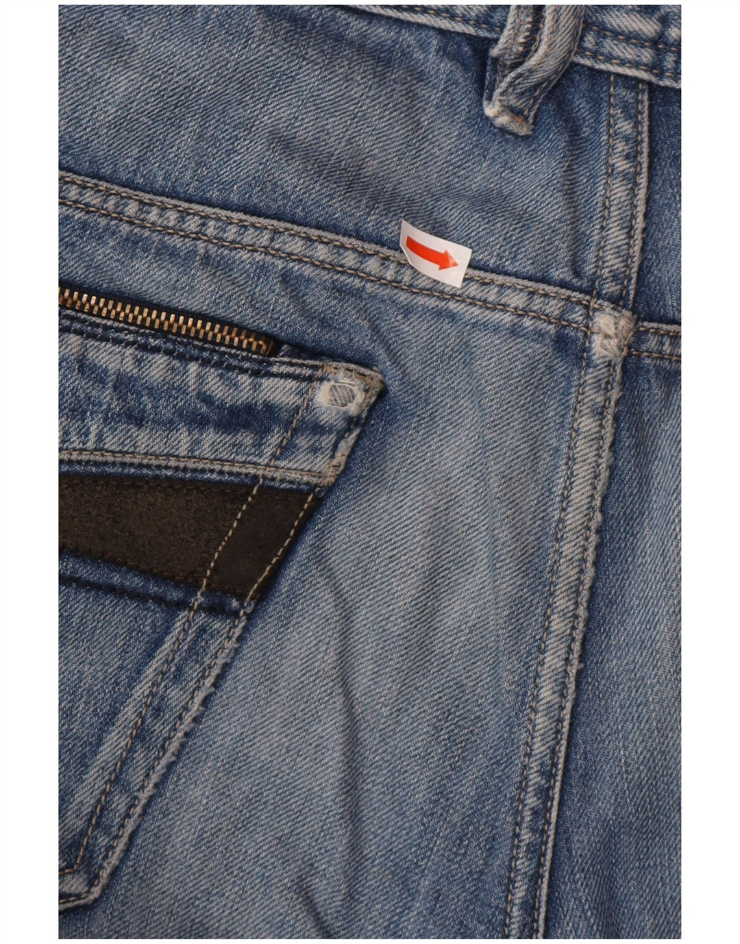 DIESEL Jean Slim Homme W32 L32 Bleu Coton