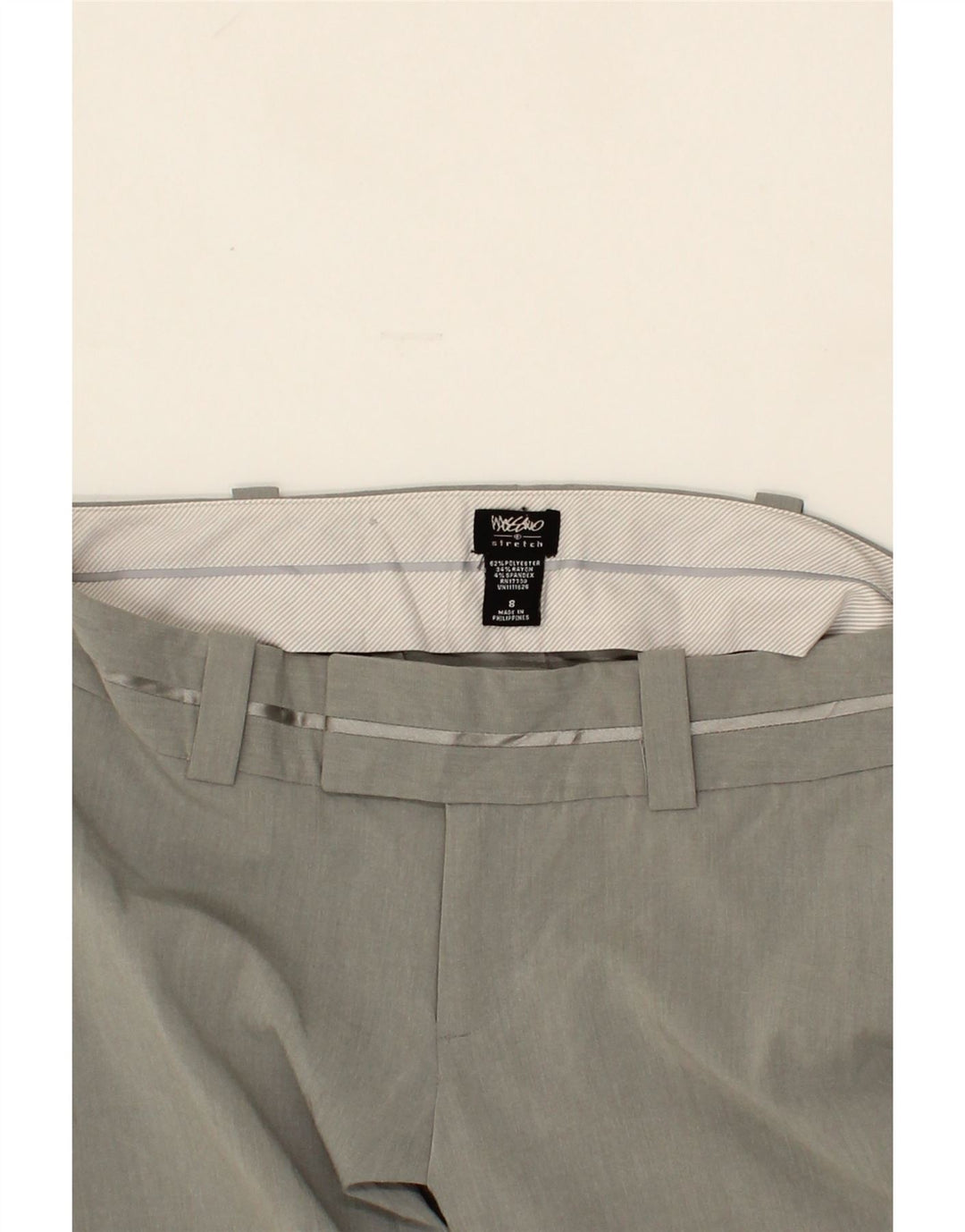 MOSSIMO Womens Bootcut Chino Trousers US 8 Medium W30 L32  Grey Polyester Vintage Mossimo and Second-Hand Mossimo from Messina Hembry 