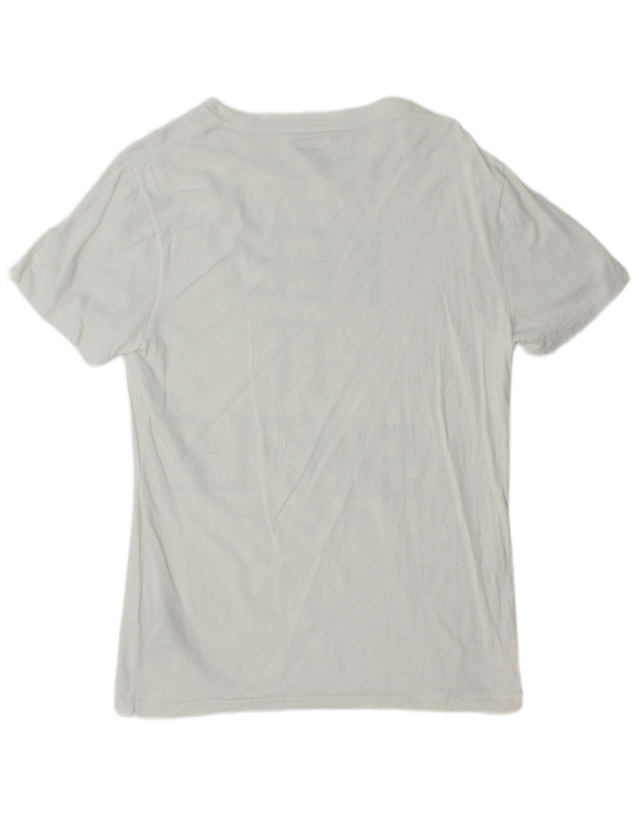 Gas T-Shirt Graphique Homme Petit Blanc Coton