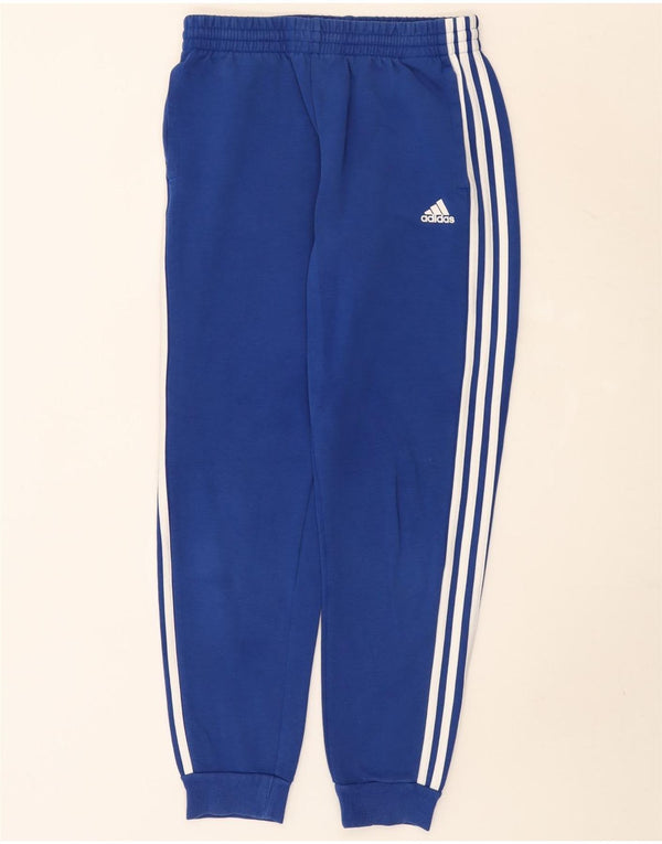 Pantalon de survêtement Adidas garçon 14-15 ans bleu coton