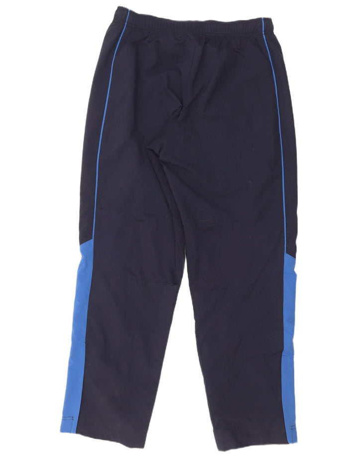 Pantalon de survêtement Nike pour homme en polyester color block bleu marine moyen