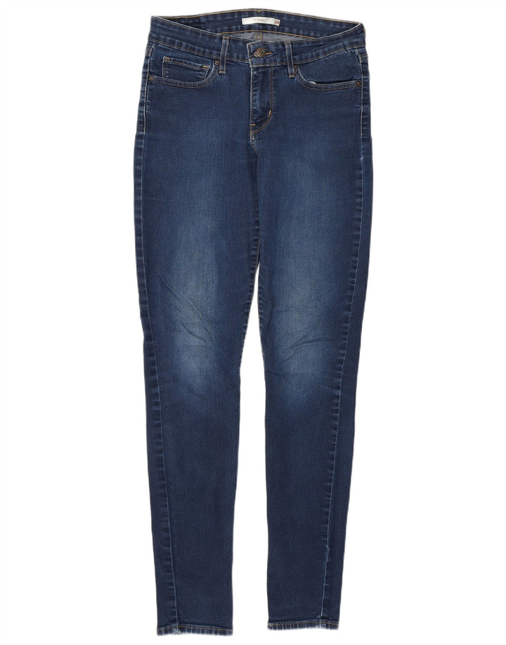 LEVI'S Jean Skinny 711 Femme W28 L32 Bleu Coton
