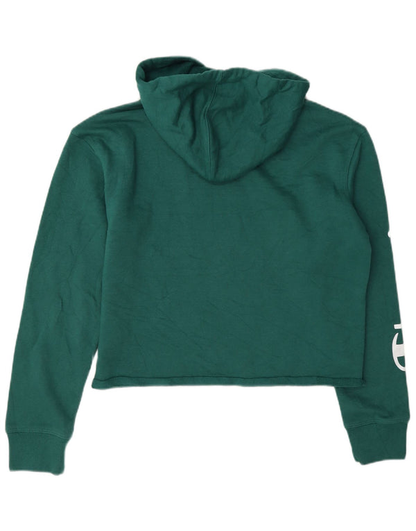 Champion Pull à capuche surdimensionné pour femme UK 10 Petit Vert