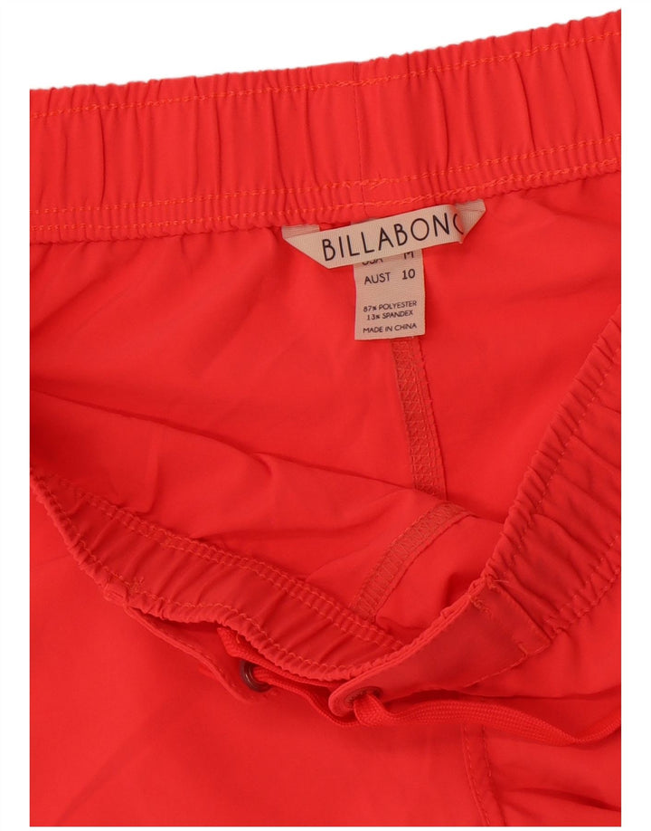 Billabong Short de bain graphique pour femme UK 14 Polyester rouge moyen
