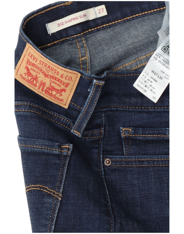 Levi's Jean 312 Shaping Slim Femme Bleu Marine W27 L30