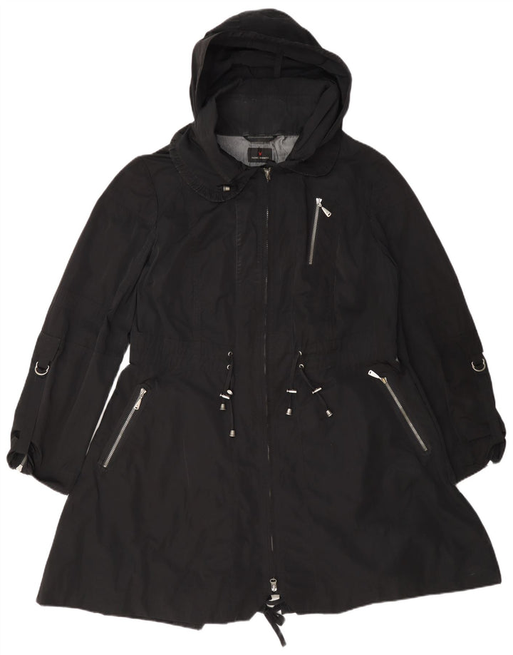 FUCHS & SCHMITT Parka à capuche pour femme UK 12 Medium Noir