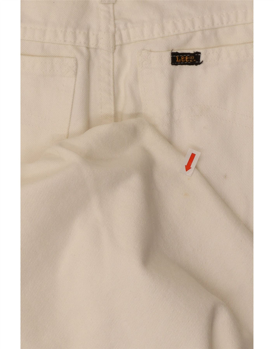 LEE Jean Fuselé Homme W29 L27 Blanc Coton