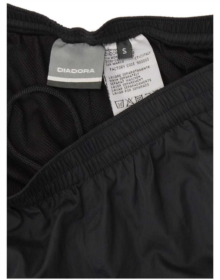 Diadora Pantalon de survêtement pour femme UK 10 Small Gris Colorblock Polyester
