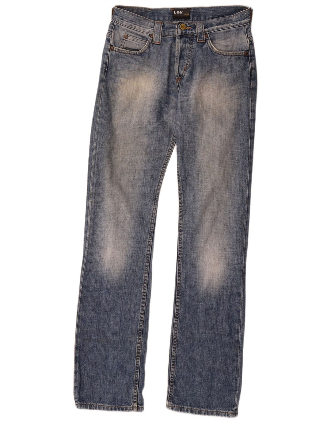 Lee Jean Droit Knox W29 L34 Homme Bleu Coton