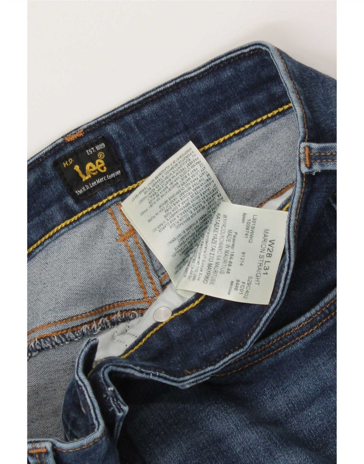 Lee Jean droit Marion femme W28 L28 bleu coton
