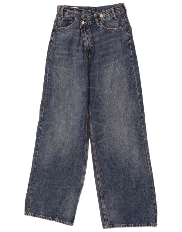 Zara Jean large pour femme EU 36 XS W26 L32 Bleu