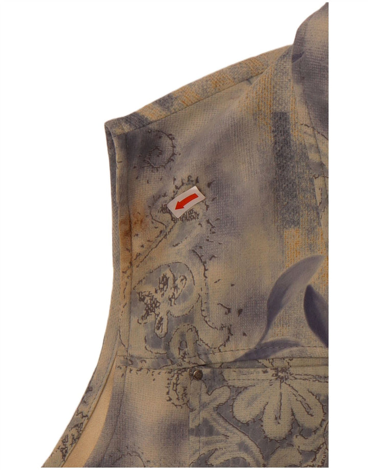 Belle Surprise Gilet Femme UK 14 Grand Bleu Floral Polyester