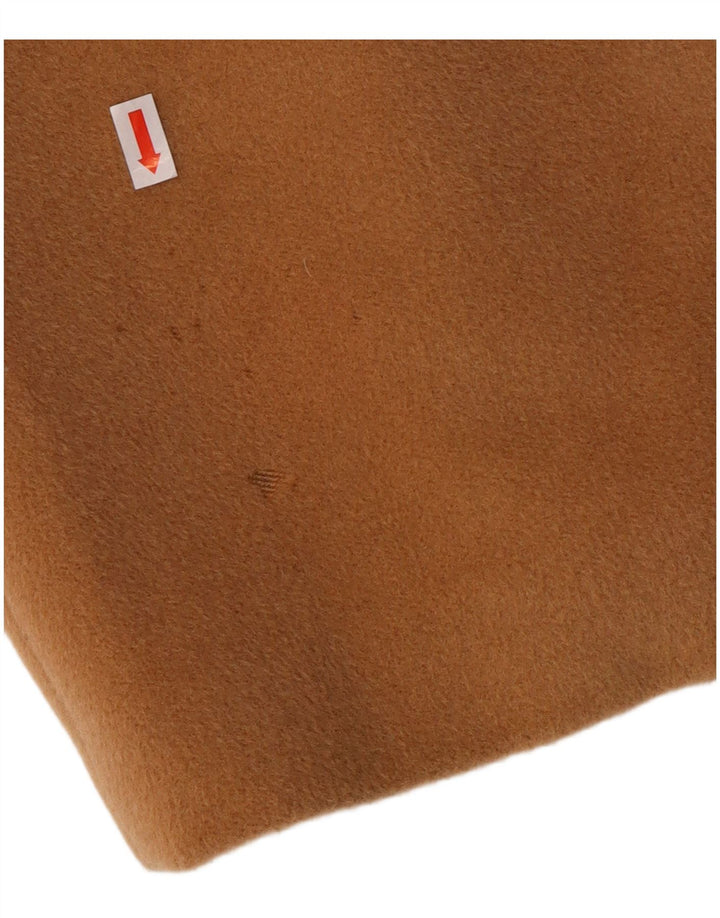 MARELLA Manteau double boutonnage pour femme UK 12 Beige moyen en laine vierge classique