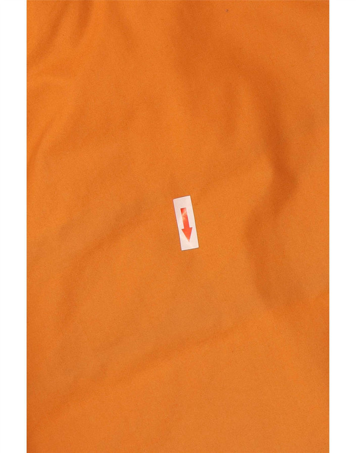 Woolrich Veste utilitaire à capuche pour homme UK 38 Coton orange moyen