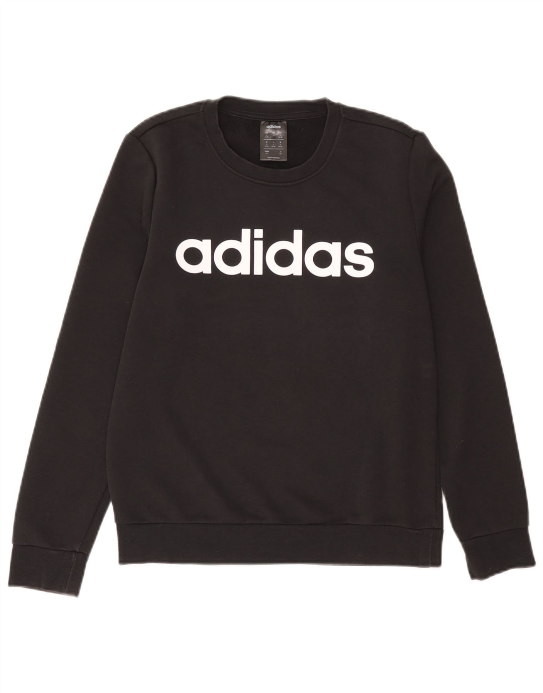Adidas Sweat-shirt graphique pour femme UK 8/10 Petit gris