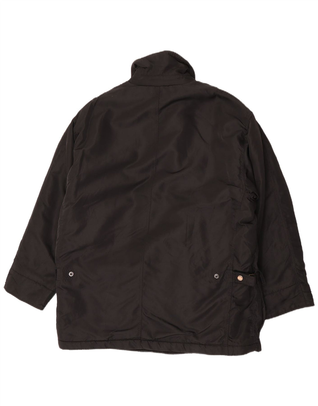 Hugo Boss Manteau coupe-vent pour homme EU 52 XL Noir Polyamide