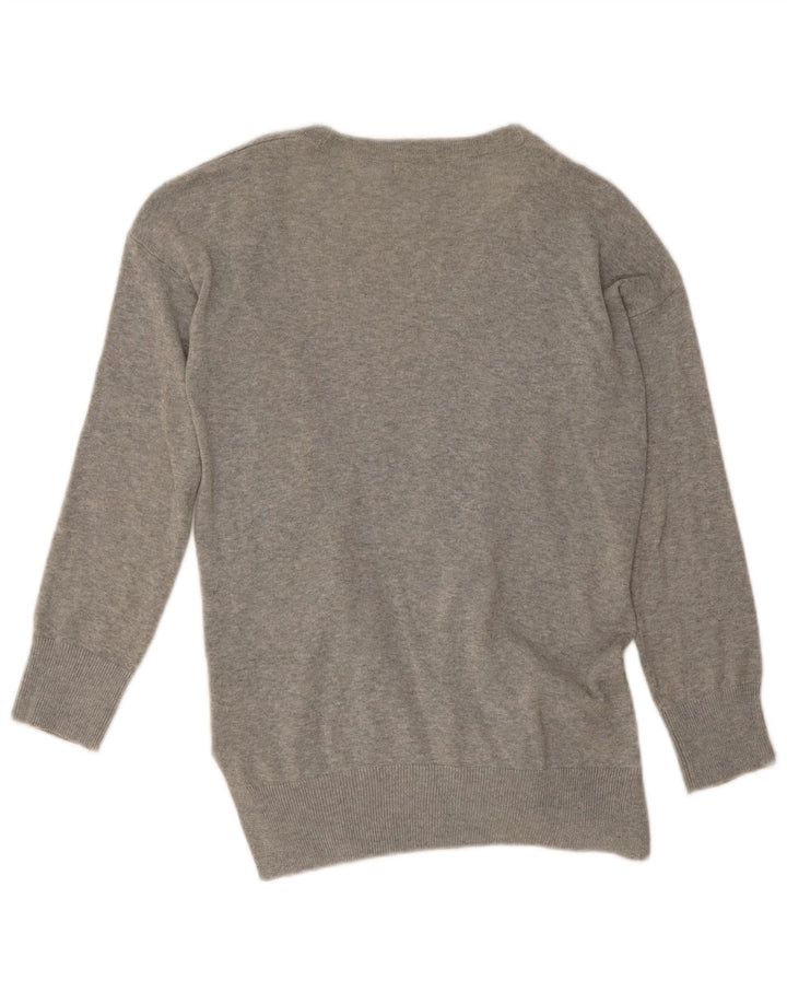 Marks & Spencer Pull cardigan ouvert pour femme UK 10 Small Gris
