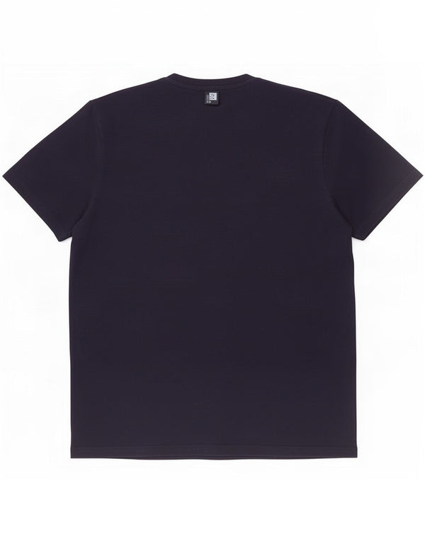 Lyle & Scott T-Shirt Homme Haut Large Bleu Marine Coton