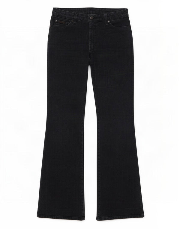 Wrangler Jean Bootcut TIna Femme W30 L32 Bleu Marine Coton