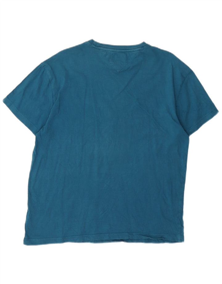 Tommy Hilfiger T-Shirt Homme Bleu Moyen