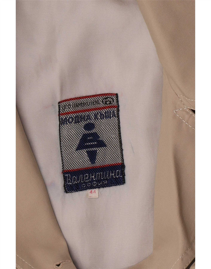 Trench Femme Vintage IT 44 Beige Moyen